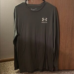 Under Armour Men's Olive Long Sleeve Tee